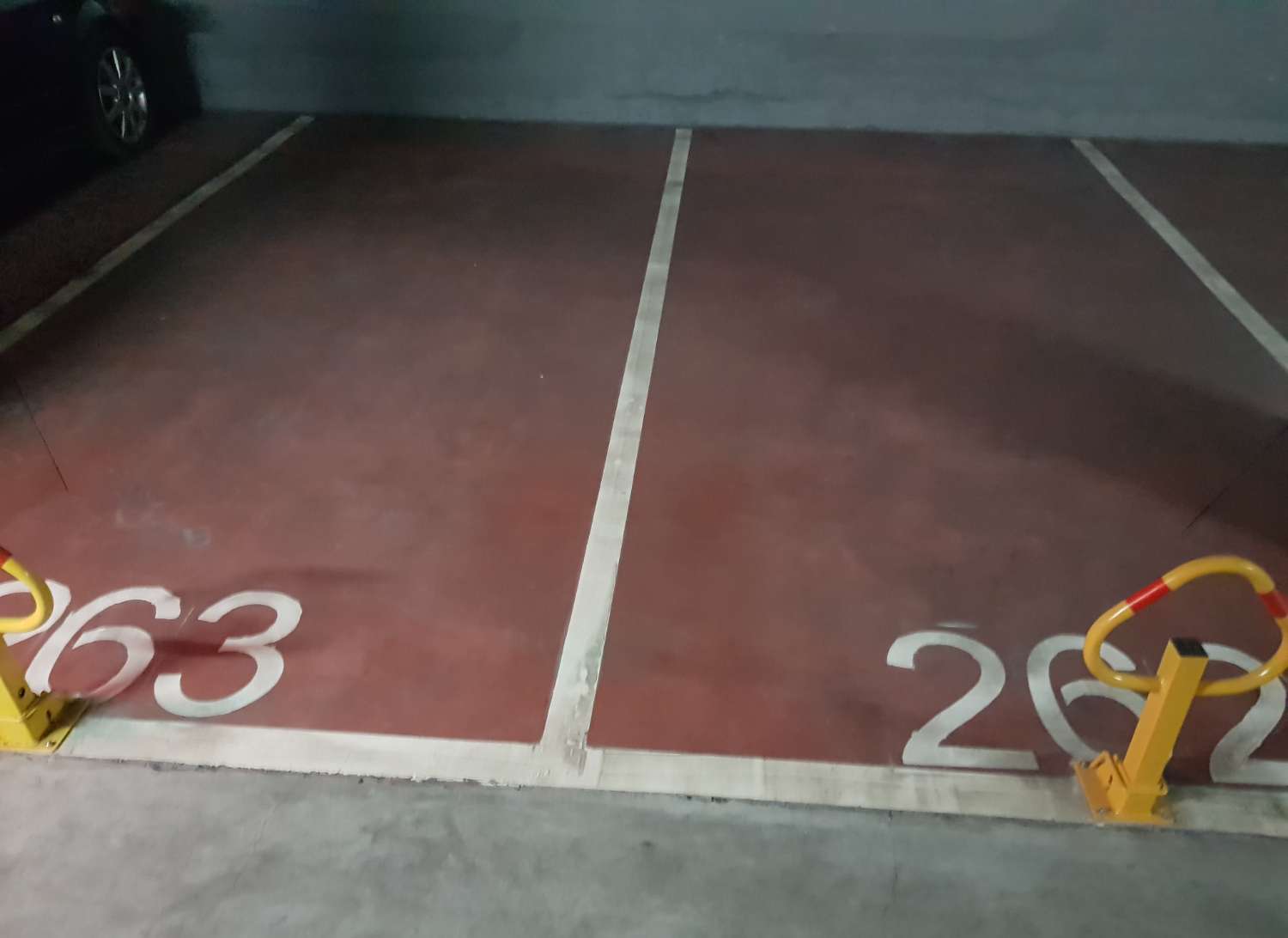 PARKPLATZ IN PLAZA ESPAÑA, AUF DEM BALKON VON EUROPA